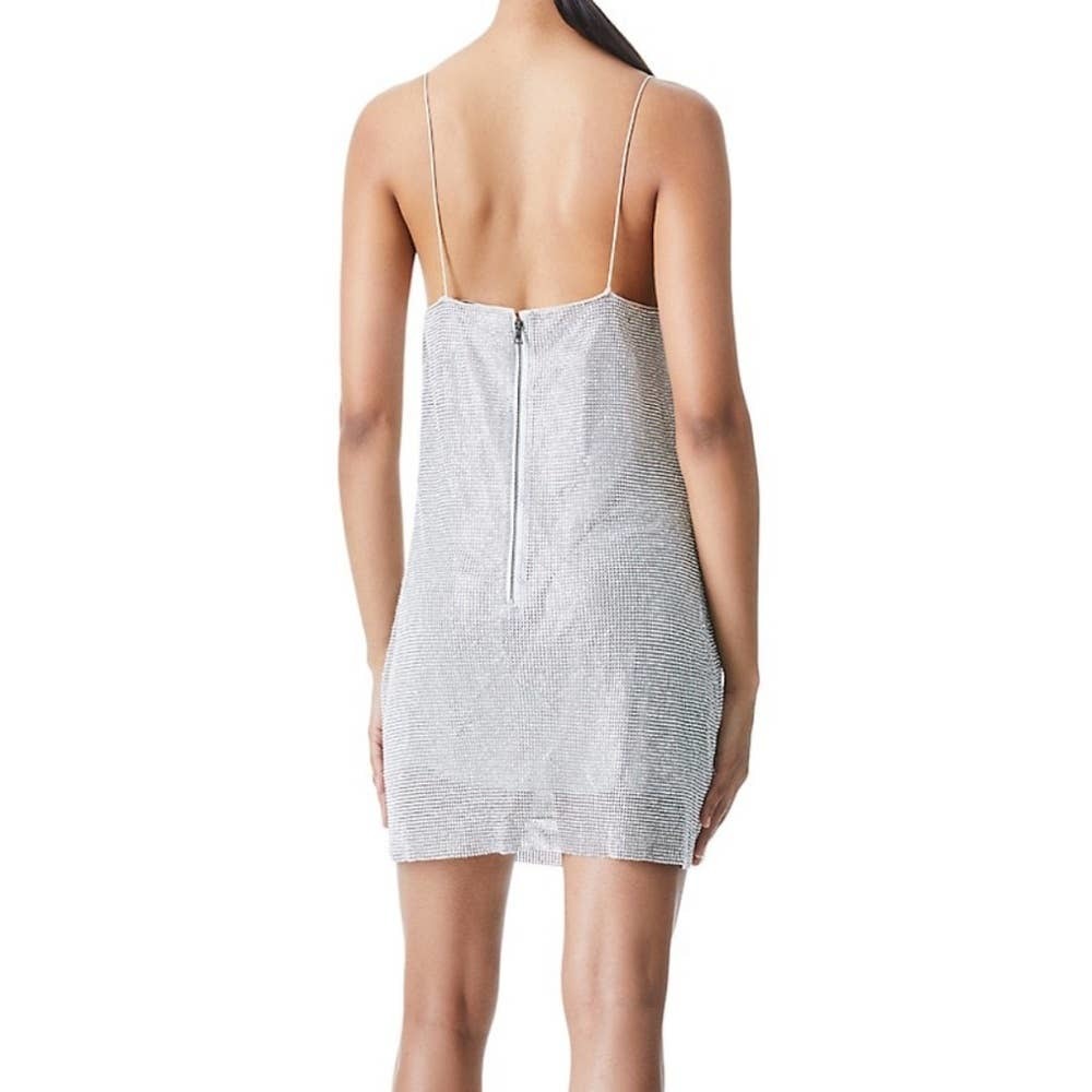 Alice and Olivia Harmony Chainmail Slip Dress - Picture 5 of 13